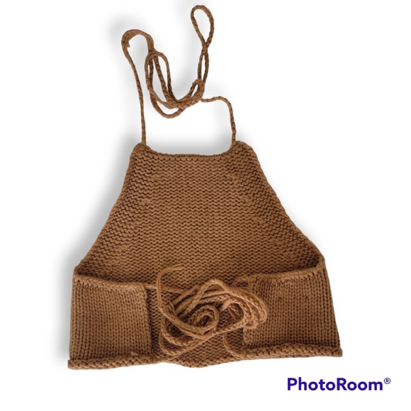 Knitted halter top - Picture 6 of 7